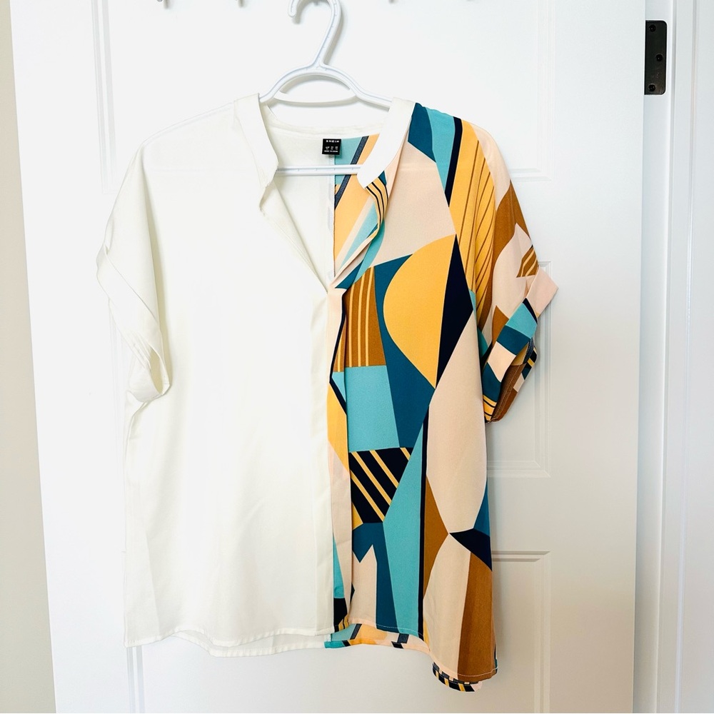 Casual printed top